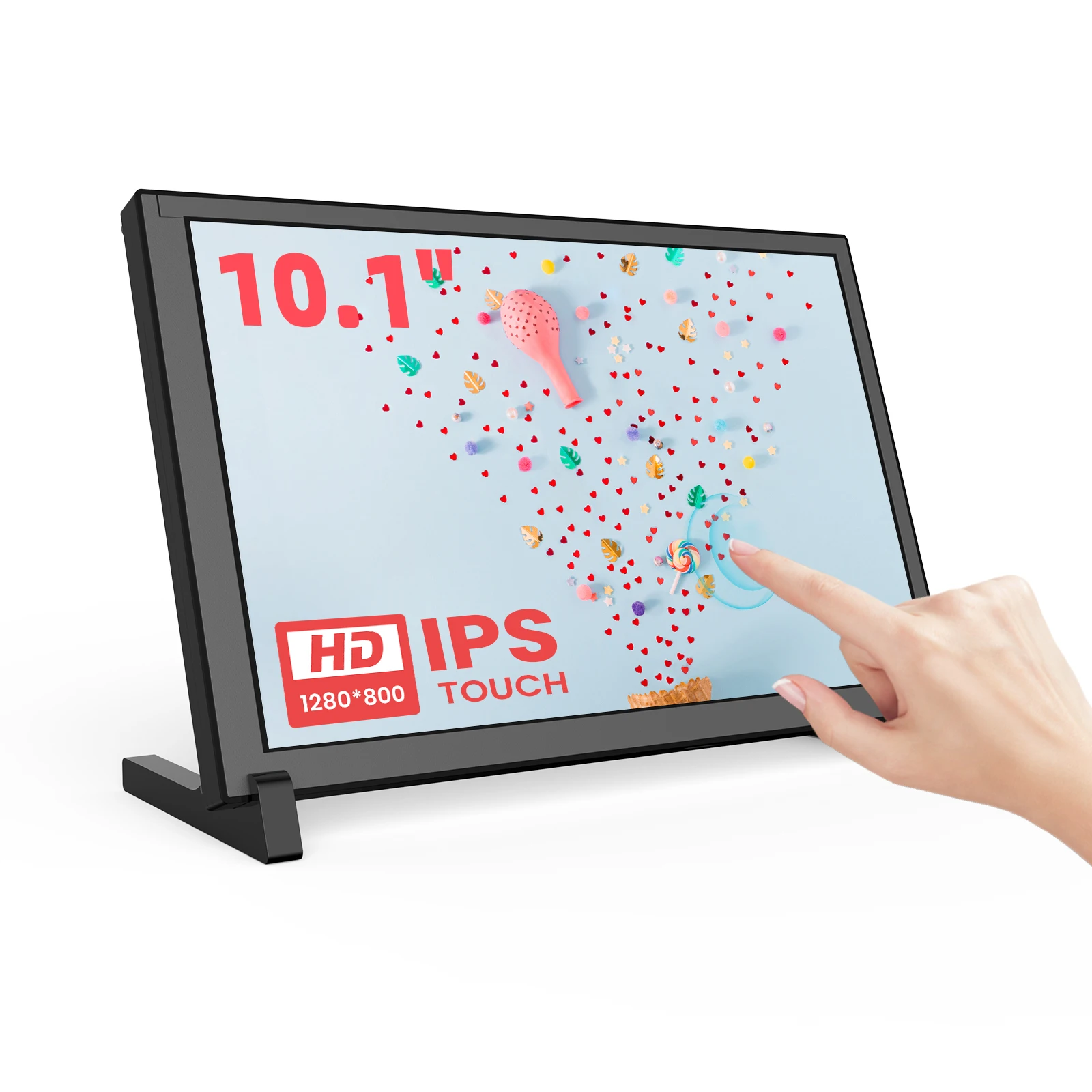 Raspberry Pi 10.1 Inch Capacitive Touch Screen Ips - HDR 1280x800 IPS Capacitive Touch Screen