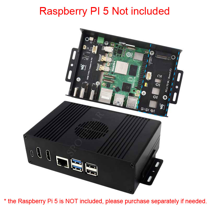 Raspberry Pi 5 Box Case Kit-C  - Argon One V3 M.2 Nvme Case review and price